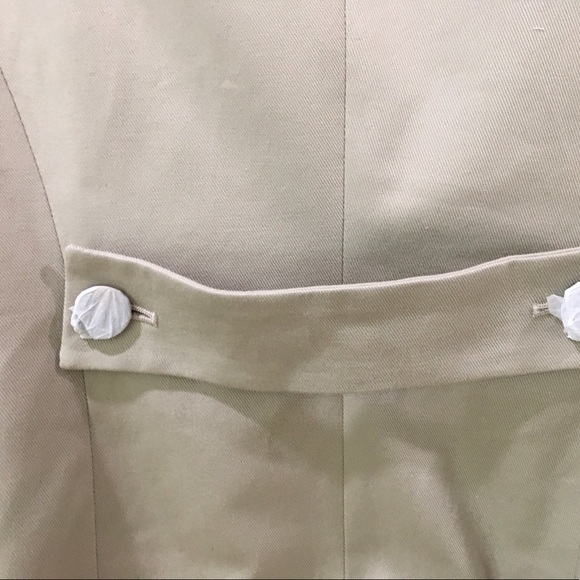 Boden blazer Single Breasted Grey Size Petite 10 Women’s One Button Lined New - Picture 4 of 9